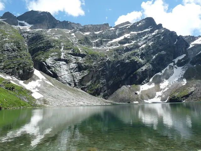 One of the seven peaks around Hemkund lake